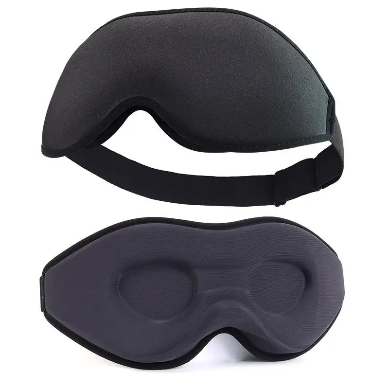 

3D Memory Foam Eye Mask Integrated Nose Wing Light Blocking Deepens Eye for Nap Special Travel Designed Sleep Eye Mask