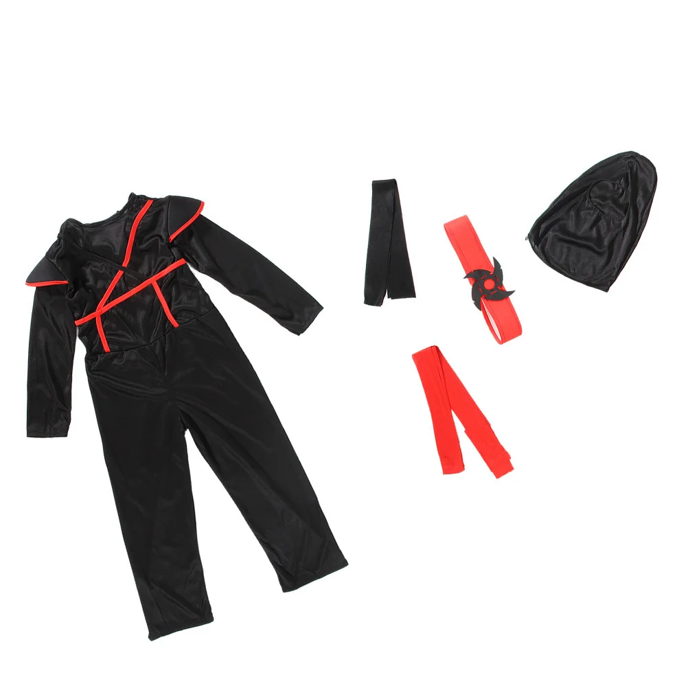 

Children's Ninja Costume Kid Party Clothing for Performance Halloween Supplies Cosplay