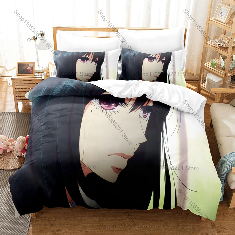 Cool New Junpei Miyako Ballet Studio Stage Dance Character Print Duvet Cover + 2 Pillowcases Anime Fans 3pcs Bedding Set