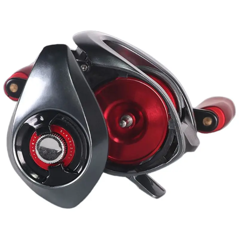 【AUTUMN】Bait Casting Reel High Speed Gear Ratio Saltwater Magnetic Brake System Ultralight Fishing Drop Wheel