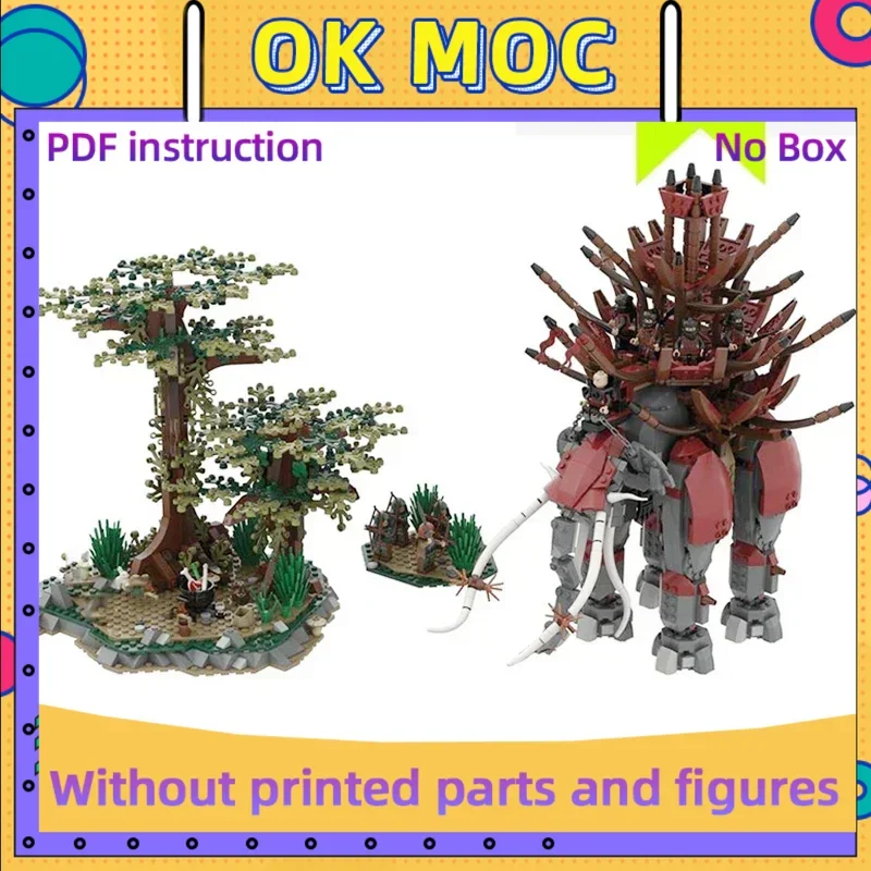 

Волшебные кольца, модель сцены фильма, Moc, строительные кирпичи, технология Ambush, модульные блоки, подарки, рождественские игрушки, наборы «сделай сам», сборка