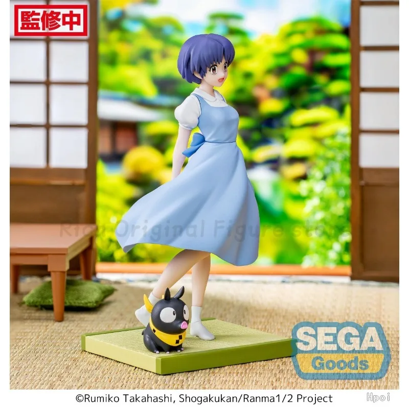 【재고 있음】오리지널 루미나스타 란마 ½ 애니메이션 버전 텐도 아카네 히비키 류가 애니메이션 피규어 모델 장난감 장식품