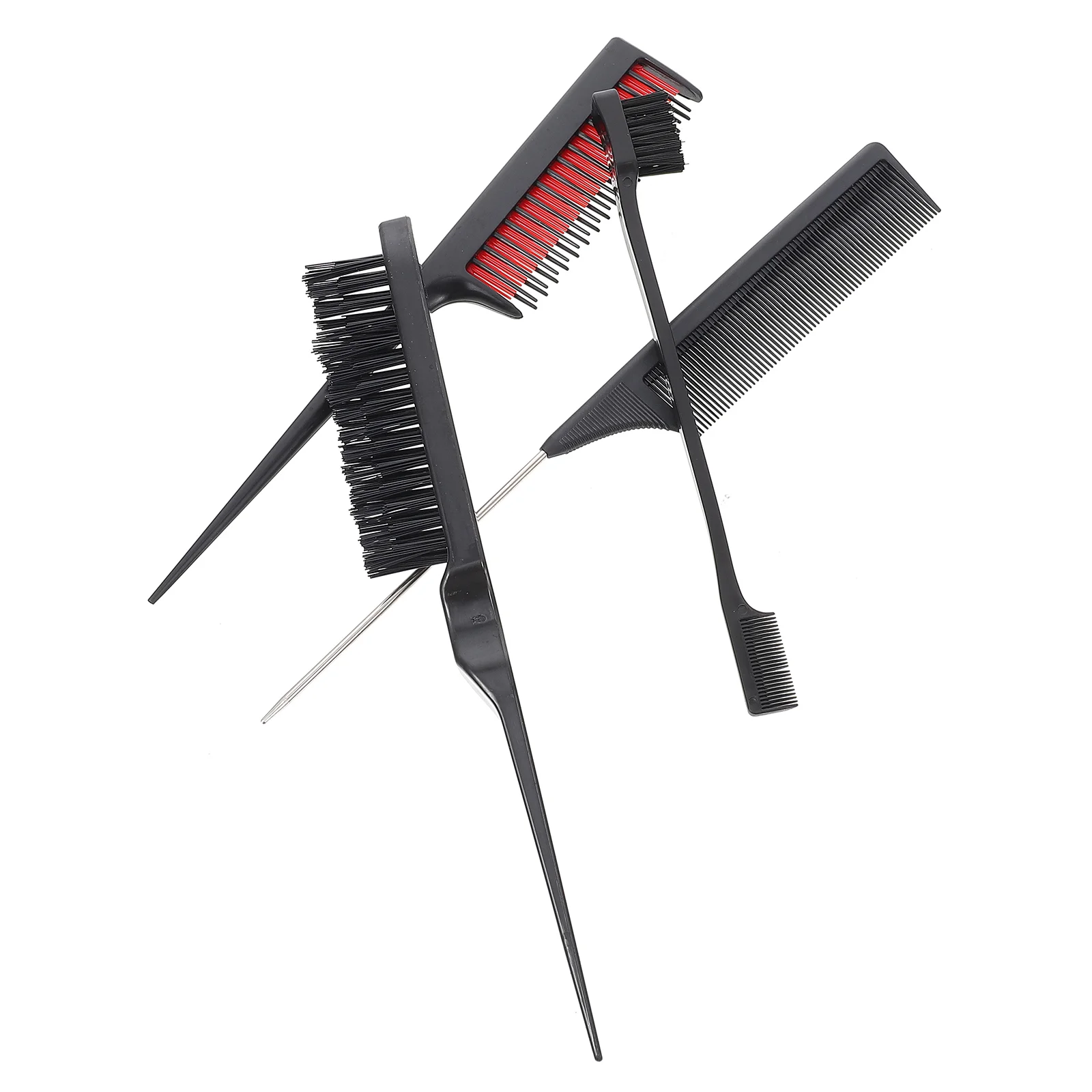 Professional 10 pcs ABS Hair Dye Combs Smoothing Brush Styling Curls Home Use Salon Tools Reusable Flexible Hair