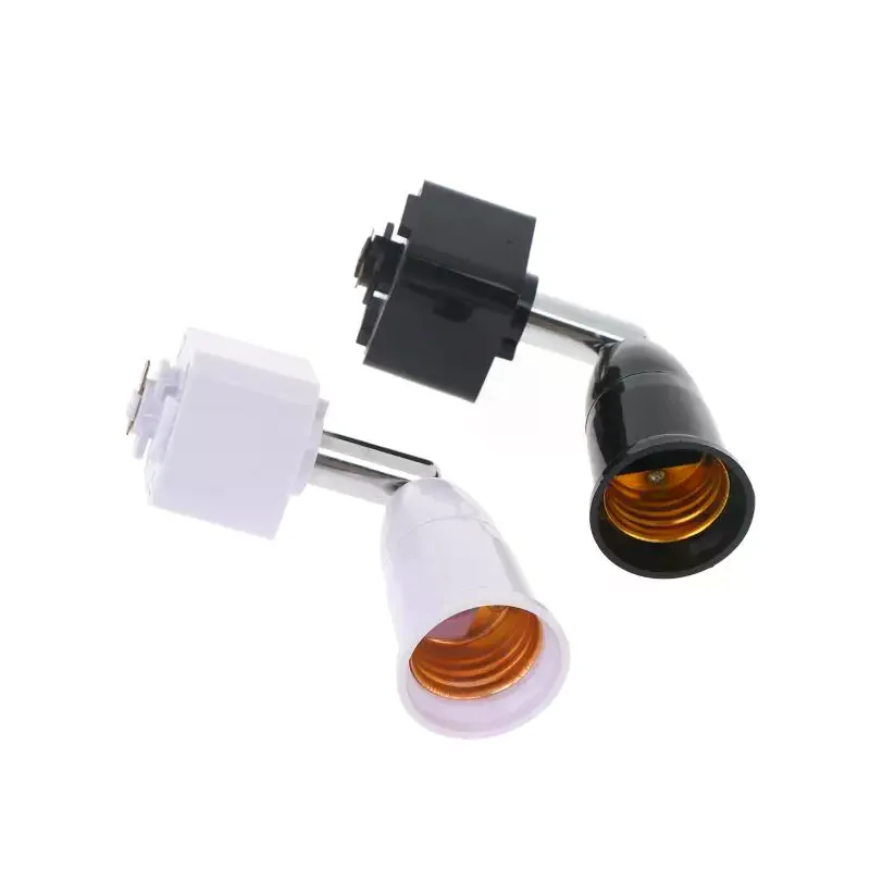 Adjustable 90 Degree Rotatable E27 Bulb Socket Converter 110-220V Lamp Base for Hallway Aisle Lighting Upgrade