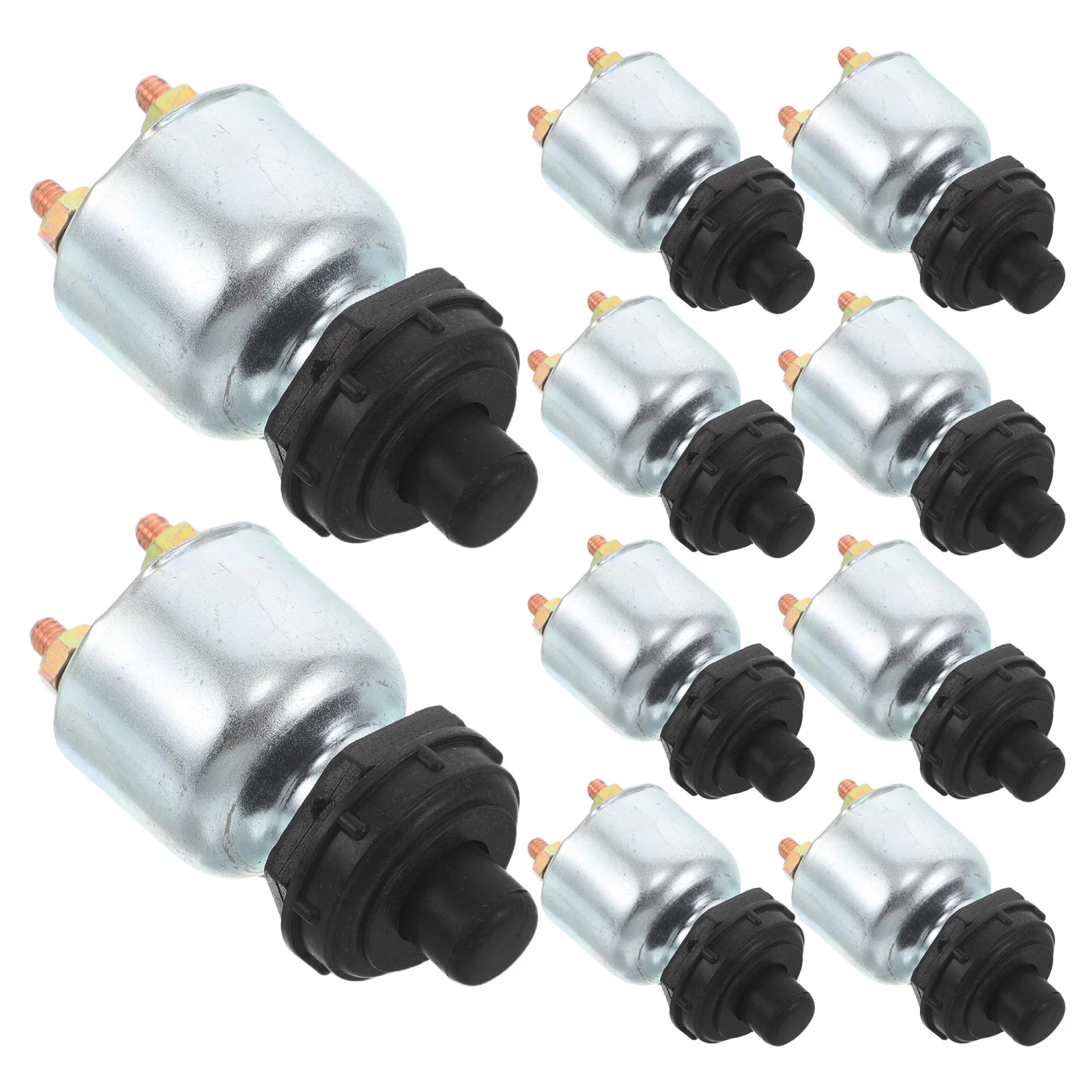 

10Pcs Vehicle Ignition Switch Replacement Metal Construction Universal Compatibility Cars Tractors Forklifts Trucks Reliable