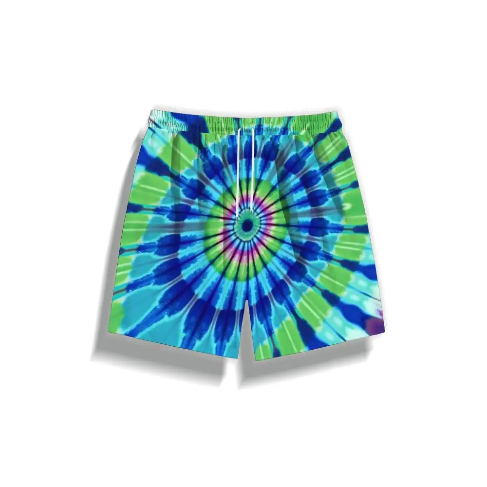 

1pcs Men's Short swim trunks2026 Summer 3D Printed Short sleeve Quick drying Polyester running Breathable