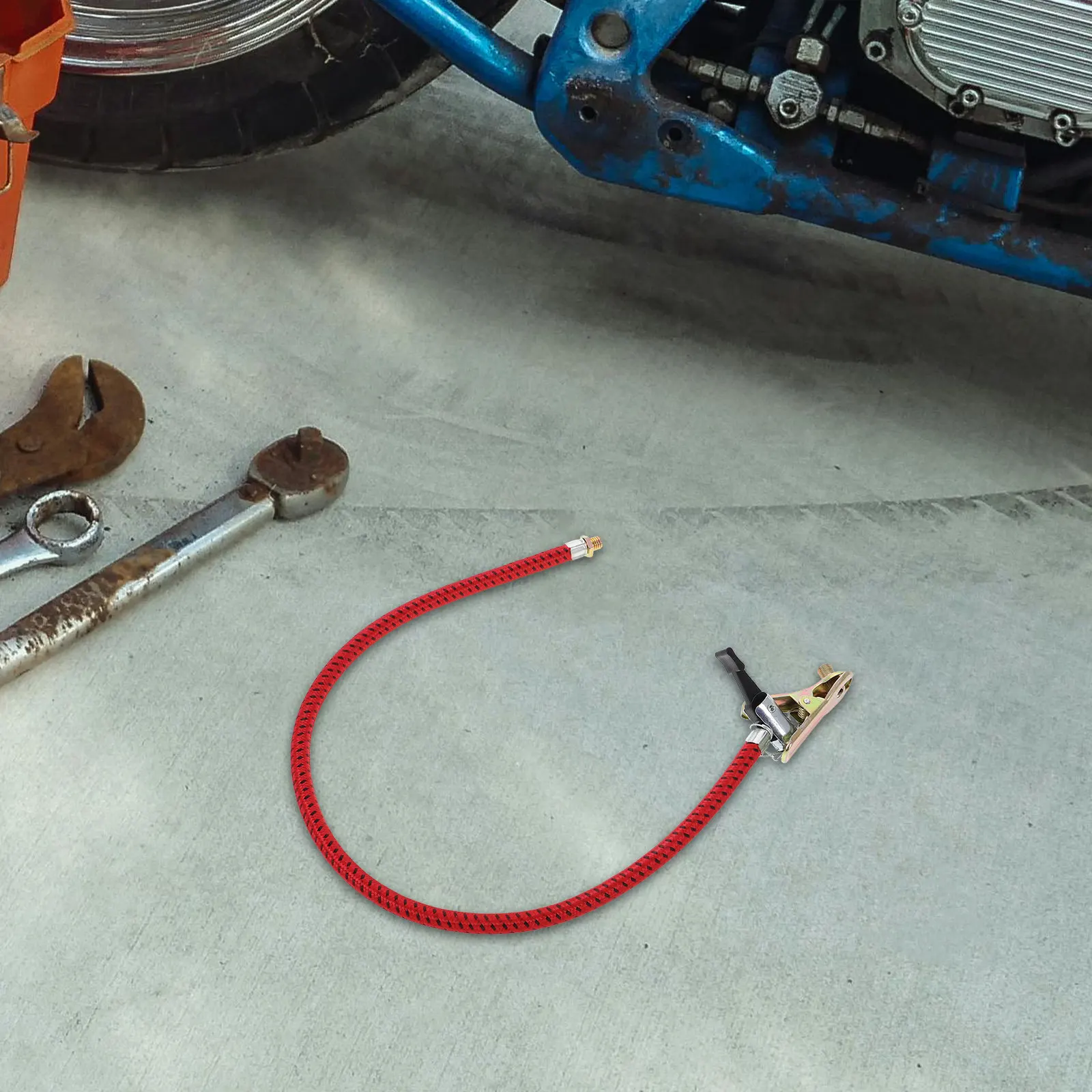 

Red Flexible Air Hose Bike Pump Replacement Part for Car Motorcycle Bicycle Tire Valve Inflator Pump Hose Air Compressor for Car