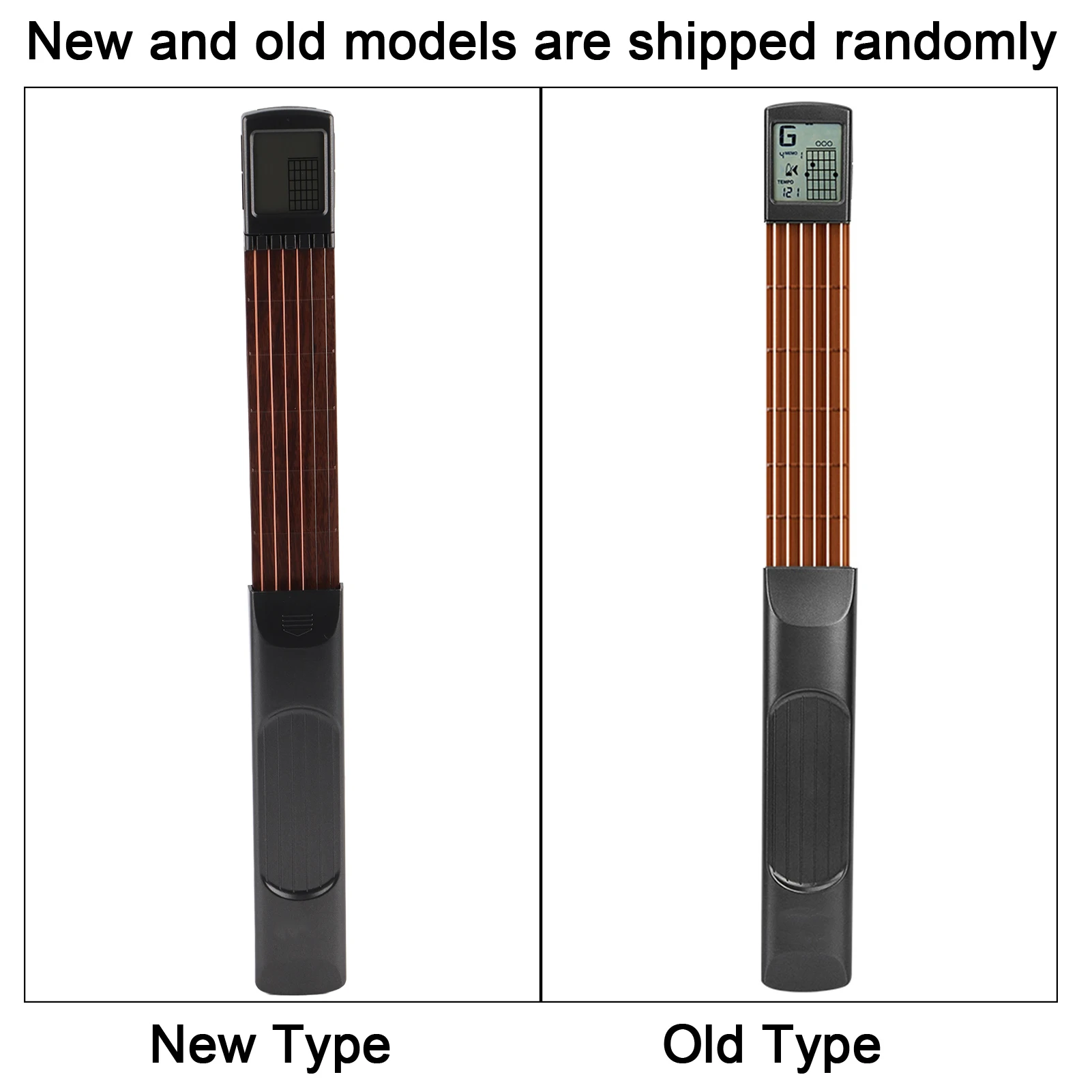 

Мини-тренажер для аккордов с 6-ладовой гитарой — инструмент с вращающимся диаграммой для практики размещения пальцев для начинающих