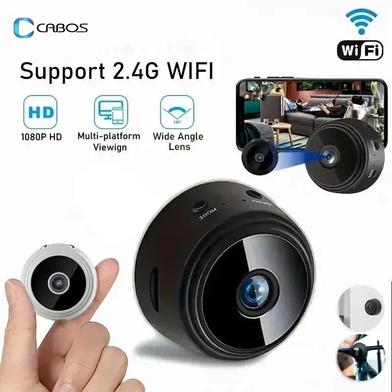 A9 Mini Camera HD 720P Intelligent Home Security IP WiFi Camera Monitor Mobile Remote Camera Mobile Remote Application