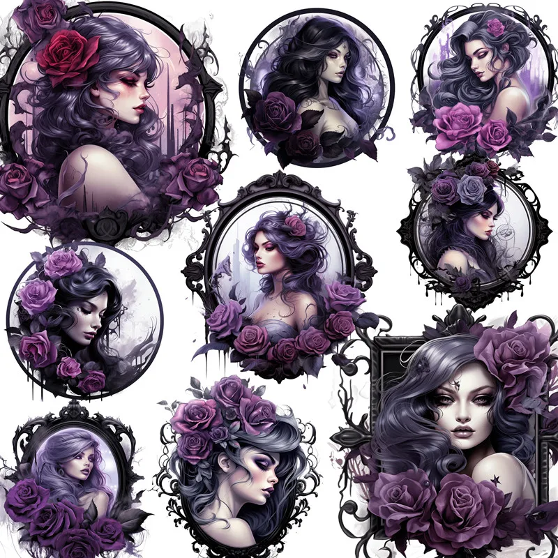 Gothic Stickers Crafts And Scrapbooking stickers kids toys book Decorative sticker DIY Stationery