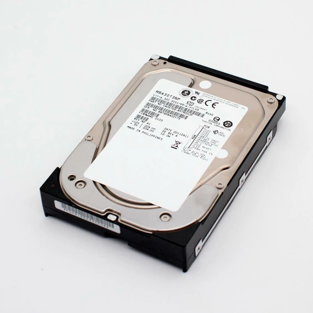 MBA3073NP 73GB 68PIN 15K U320 3.5 'SCSI Hard Disk untuk Fujitsu Industrial Medical Equipment HDD Bekerja Sempurna Kualitas Tinggi