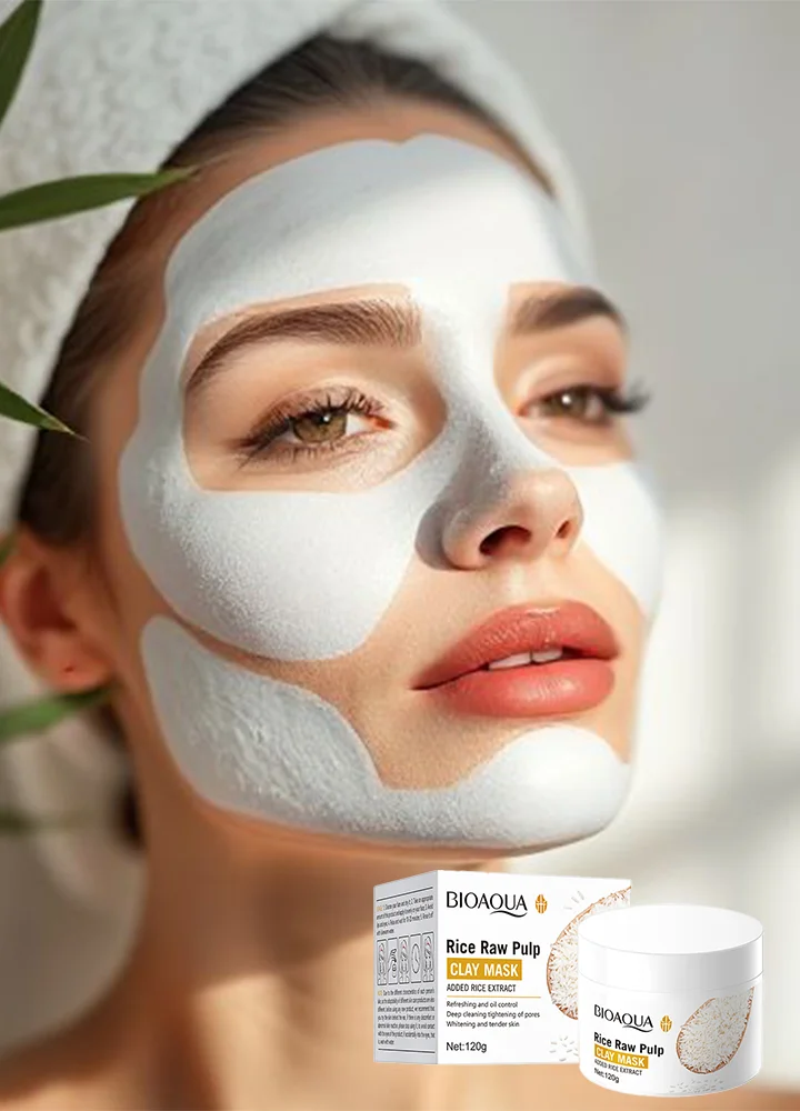 

Detoxifying Clay Mask Blackhead Removal Oil Control Deep Cleansing Pollution Shield Moisturizing Shrink Pores Instant Effect