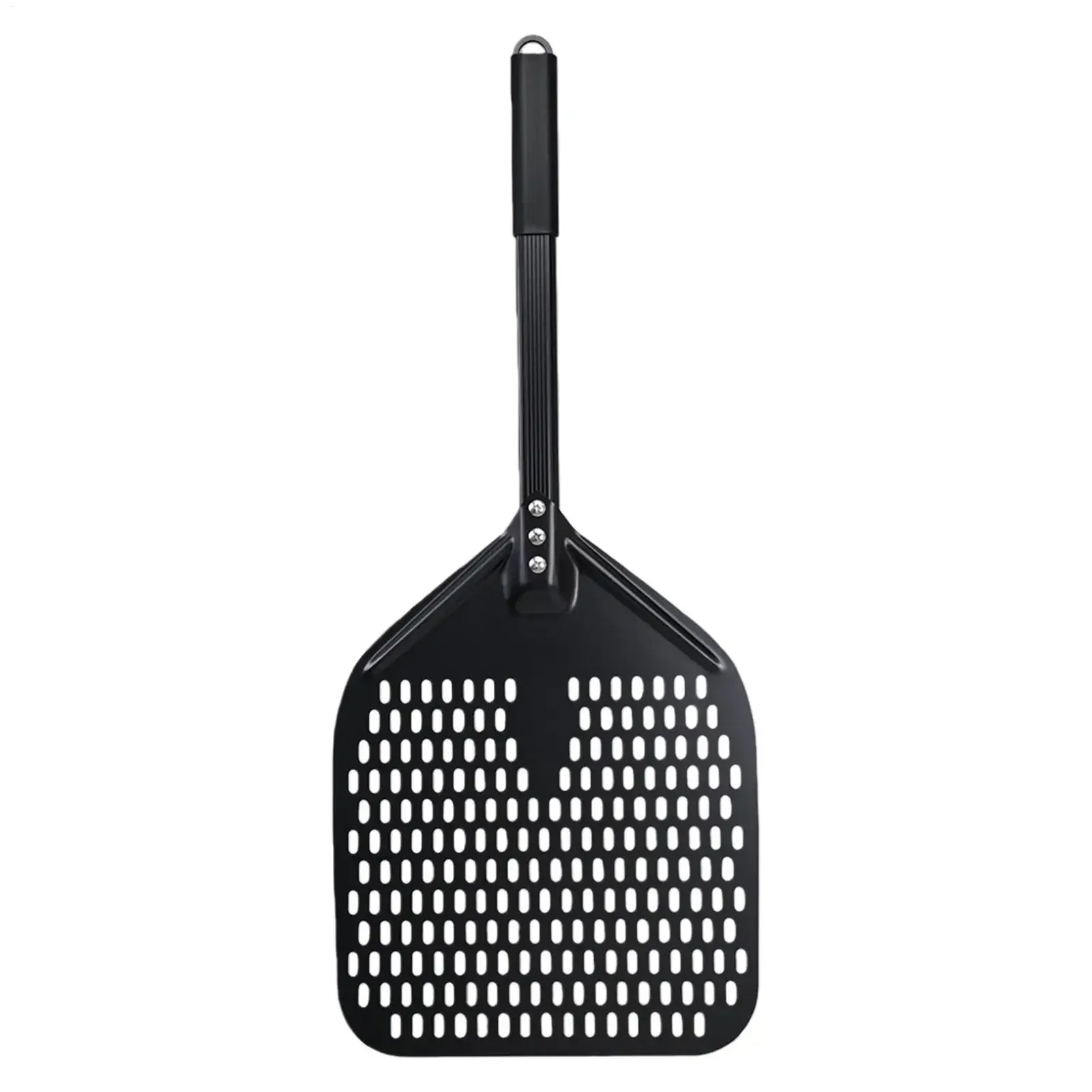 12-inch Pizza Spatula Non-slip Pizza Peel Aluminum Pizza Paddle Baking Dough Turning Spatula Long Handle Cooking Pastries Peel