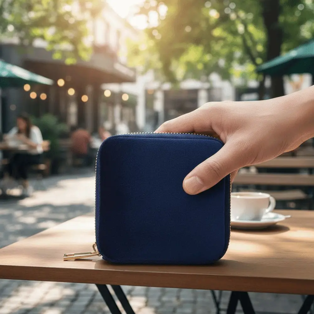 

Double-layer Jewelry Packing Bag Earrings Bracelet Jewelry Storage Bag Organizer Bracelet Necklace Velvet Jewelry Holder Travel