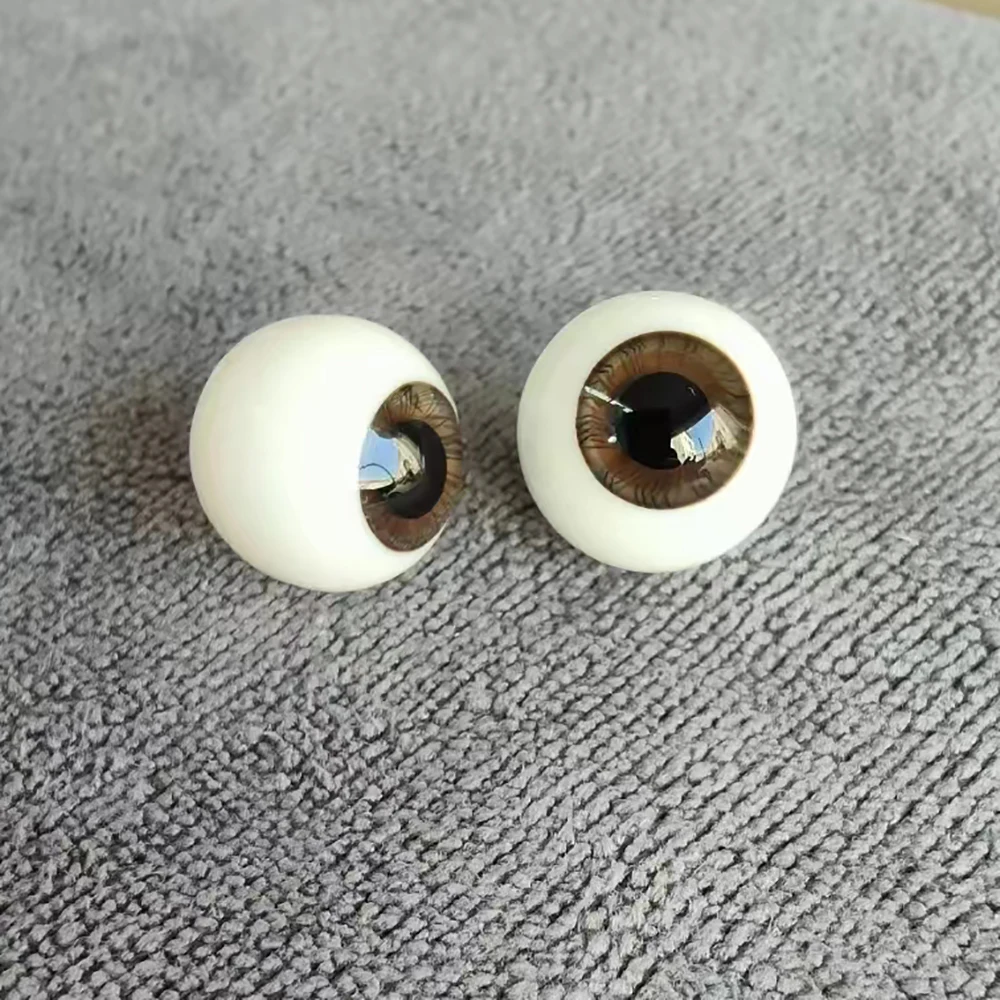 

New Glass Eyes Round Ball Movable Glass Eyeballs Doll Accessories 10/18/20mm Eyes Gifts