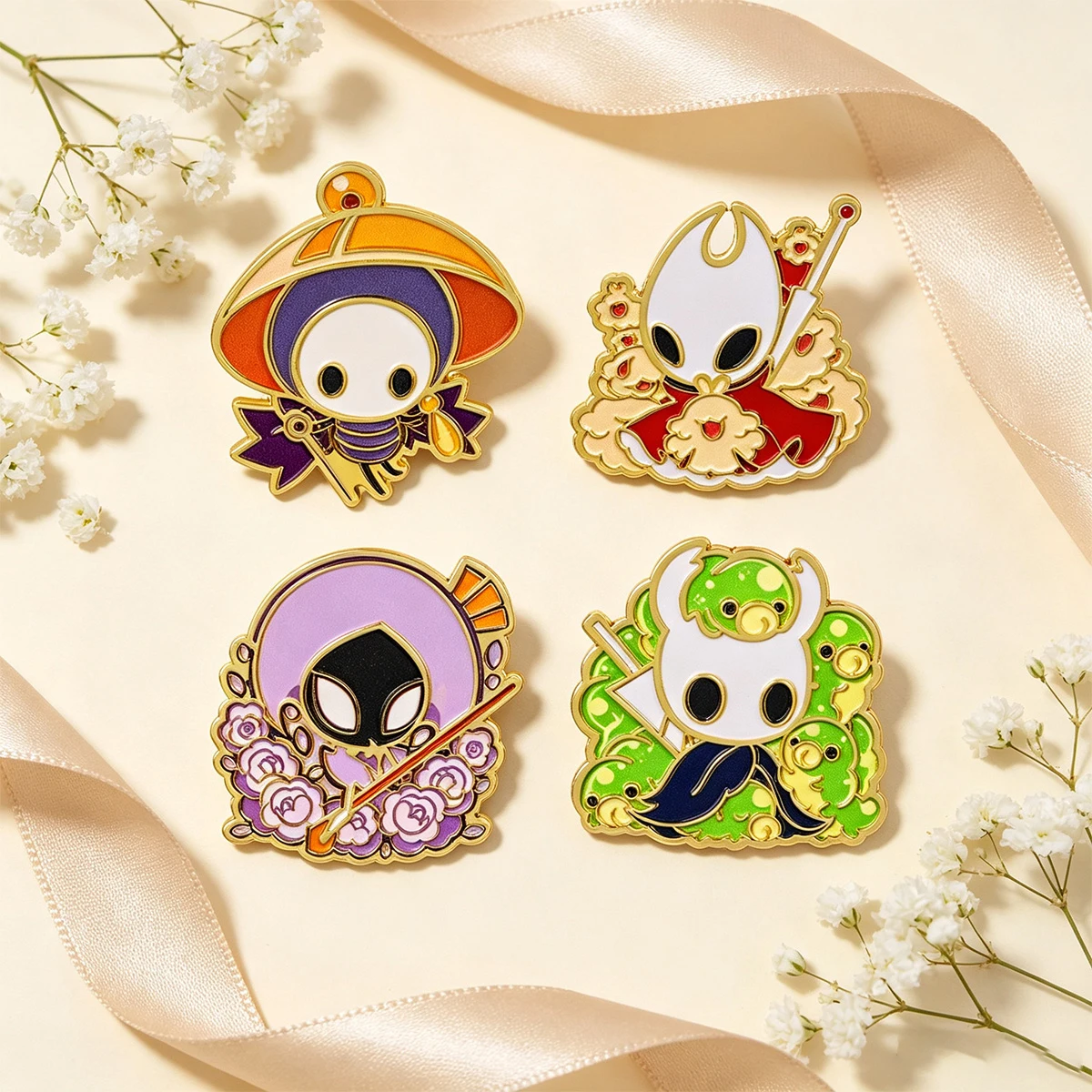 Cartoon Game Character Backpack Pins Brooches for Clothes Soft Enamel Pins Men Cute Badges Lapel Pins Jewelry Accessories view 5