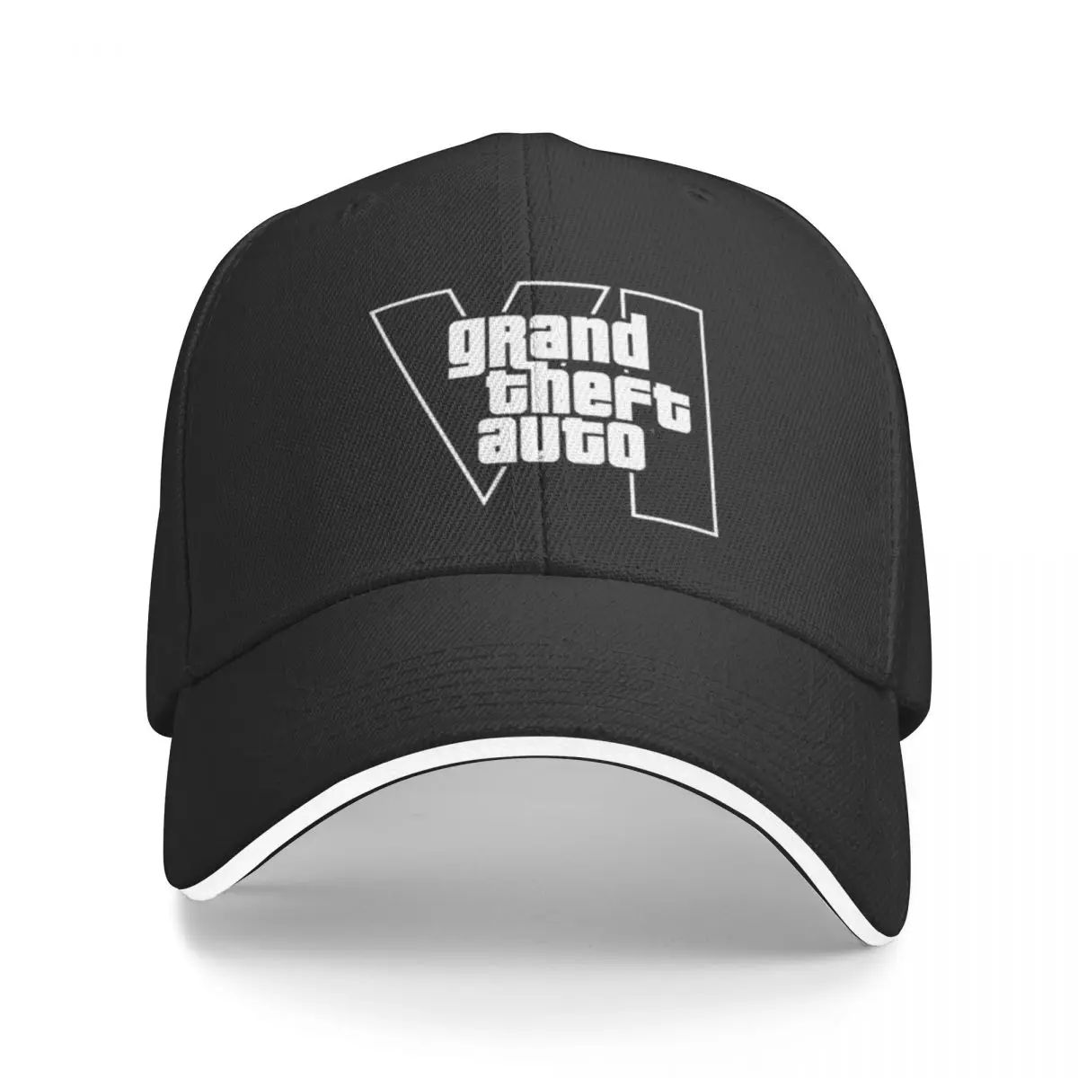 

GTA 6 White A Baseball Caps Hat
