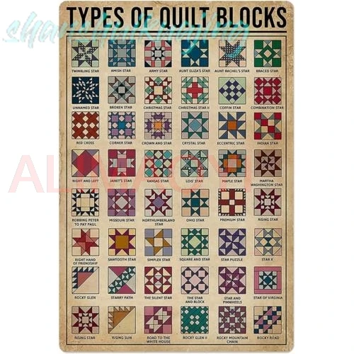 Panneau métallique en étain drôle, Types de bloc de couette, connaissance rétro, Vase, signe de fleurs
