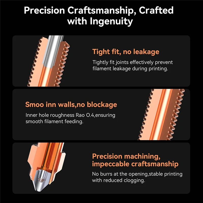ABFM-For Creality K1 Hotend Kit عالية السرعة كتلة التدفئة الطارد نهاية ساخنة لاستبدال K1 MAX K1C