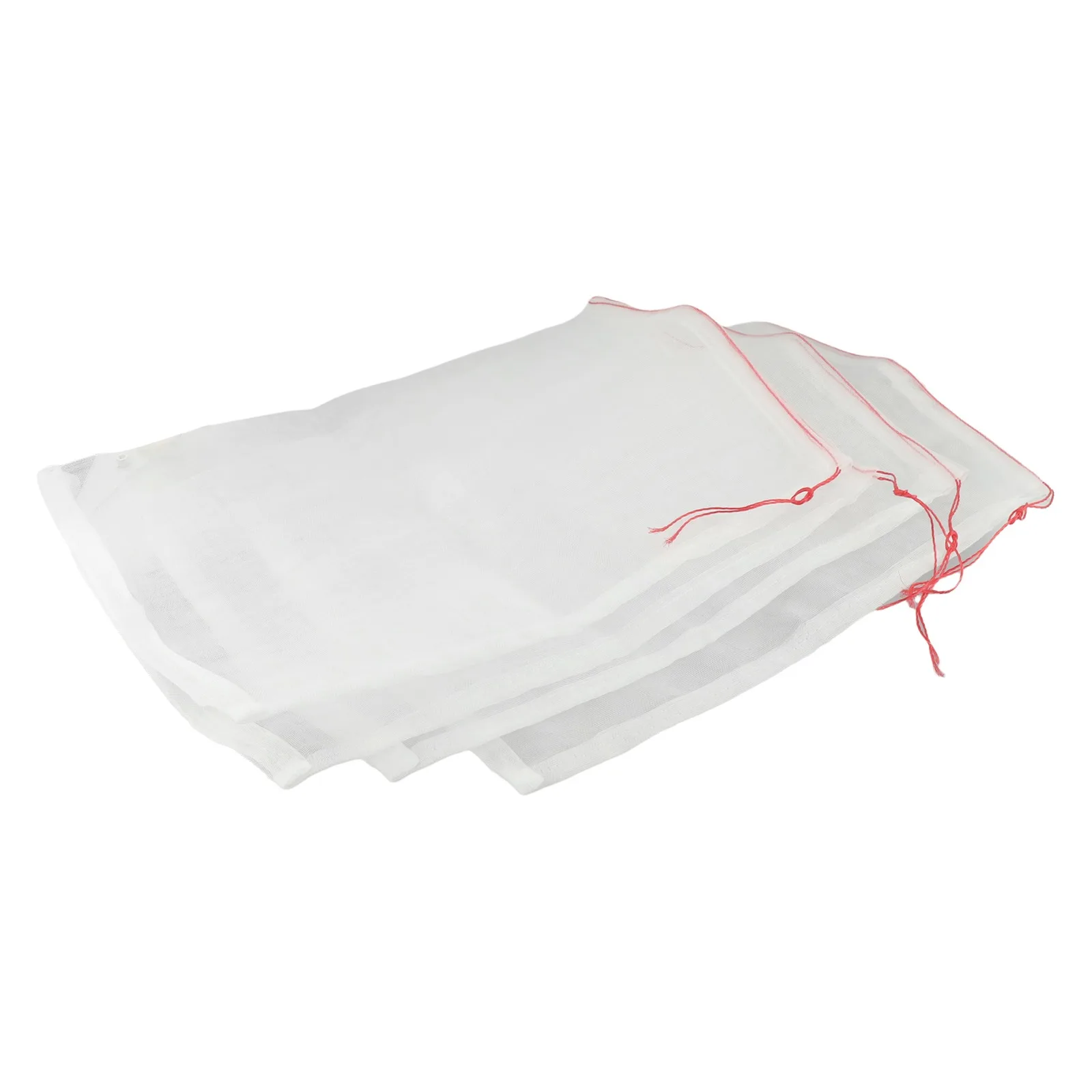 Drawstring Mesh Bags Fruit Protection Mesh Bags Garden Agriculture Light Penetration Nylon Material Rainwater Drainage