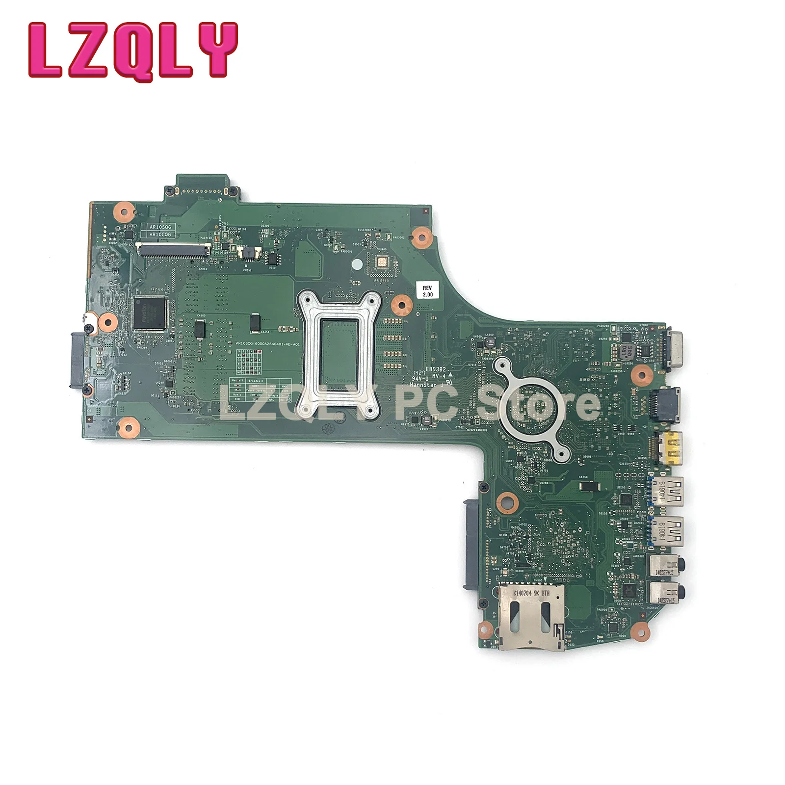 LZQLY For Toshiba Satellite S70T S70T-B T87 T87M PT87M R9 M265X I7-4710HQ V000358240 AR10SQG-6050A2640401-MB-A01 Motherboard