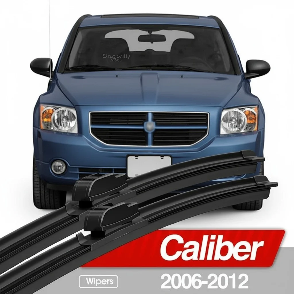 

Для Dodge Caliber 2006-2012: Комплект из 2 щеток стеклоочистителя лобового стекла, аксессуары для окон 2007, 2008, 2009, 2010, 2011 годов