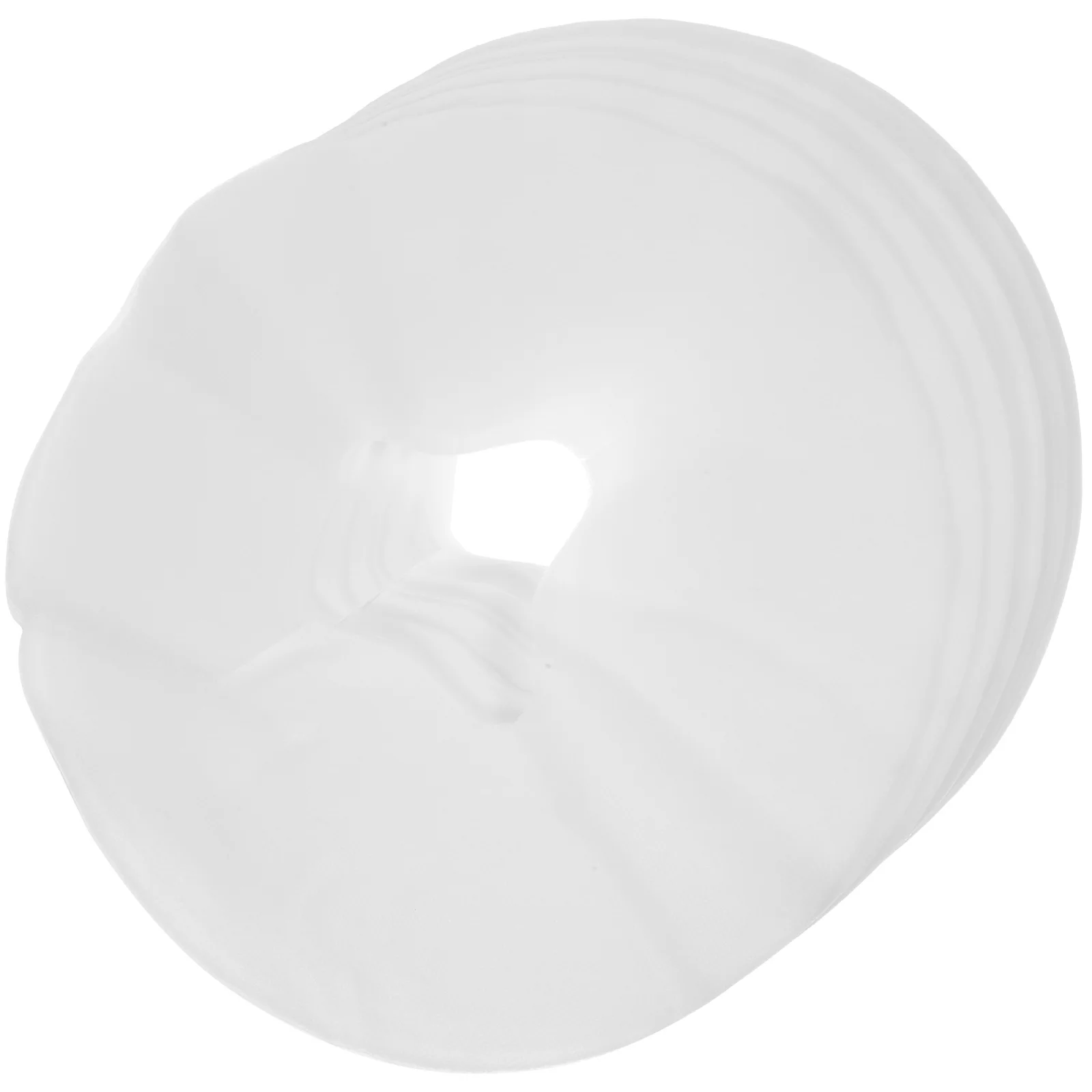 

100 Sheets Silicon Gel Face Hole Pillow Covers Non woven Fabric Salon Spa Bath White Disposable Hygiene Cover