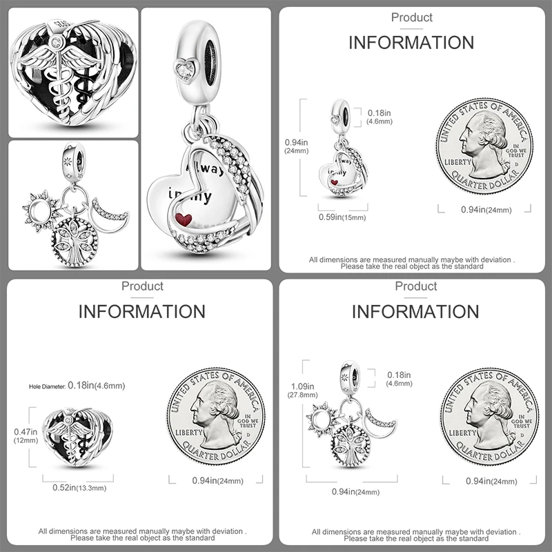 3-teiliges Charm-Perlen-Set, bunte Emaille-Tier-, Blumen- und Herz-Anhängerperlen für DIY-Armband, Halskette, Schmuckherstellung, Geschenk für Frauen und Mädchen – Detail 26