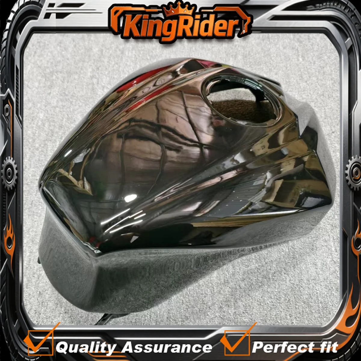 Motorcycle fuel tank cover shell raising fuel tank enhance combat posture styling daily race track Fit For CFMOTO 450SR 450SRS