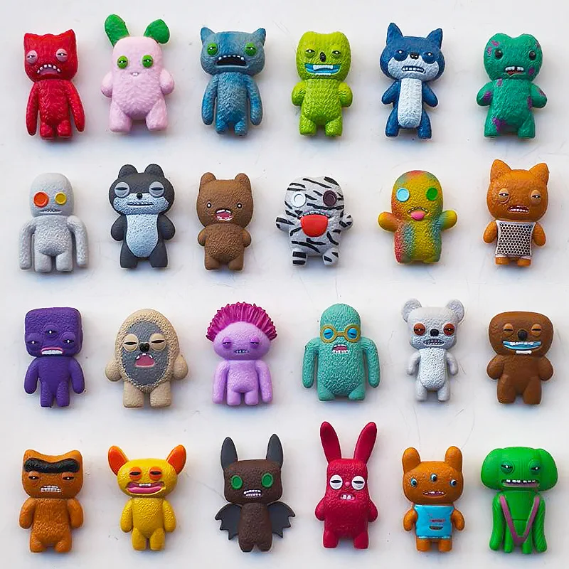 3.2-4.8CM Amine Figuur 6-24 Stuks Sprout Monster Serie Pop Perifere Spel Pop Blind Box handgemaakte Model Model Speelgoed Gift