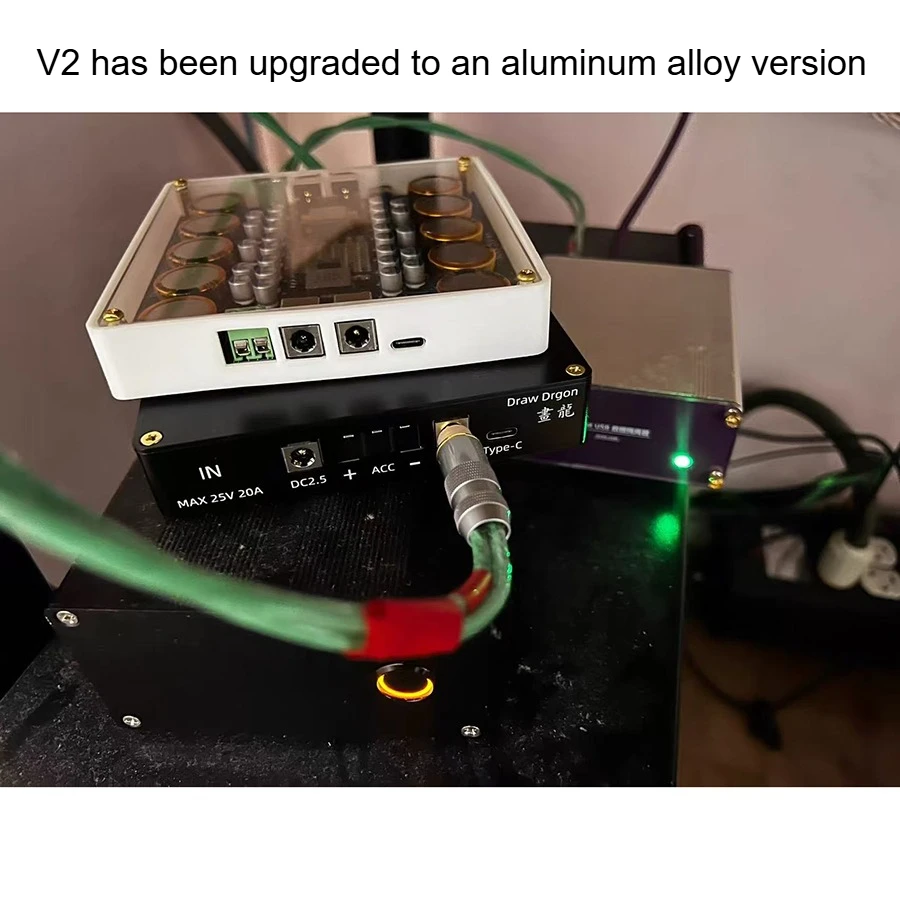 NEW 5V-25V 20A Suitable for Switching Power Supply and Linear Power Supply Sound Card DAC Raspberry Pi Amplifier