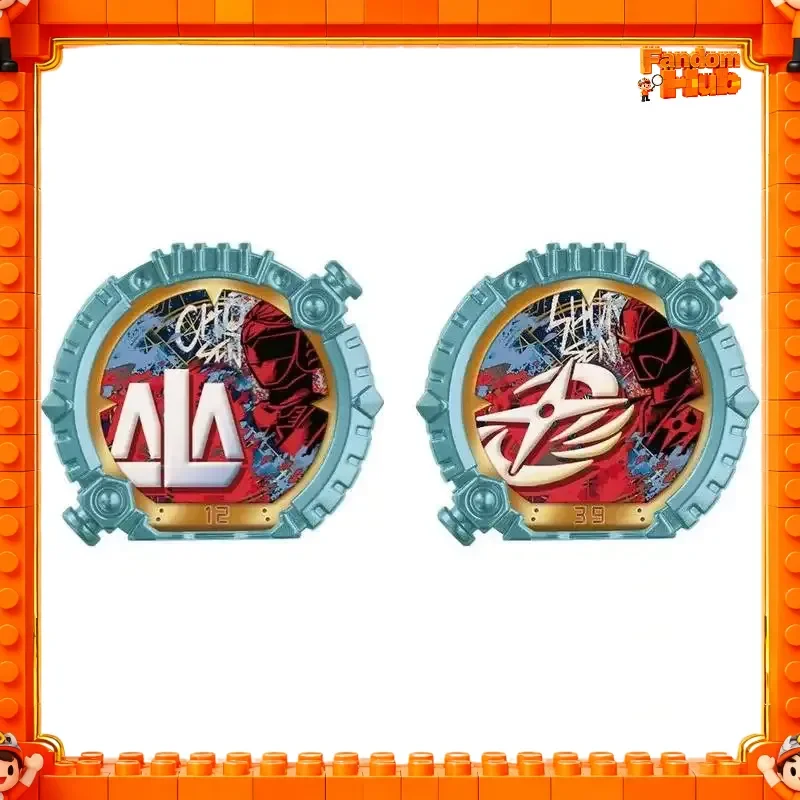 

Genuine Bandai No.1 Sentai Gozyuger Dx Boonboomger Polar Ring & Shuriken Sentai Ninninger Ring Set Cosplay Prop Toy Fans Gift