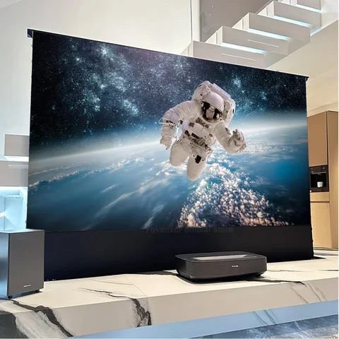 Yovanxer 120 дюймов ALR проекционный экран с электроприводом