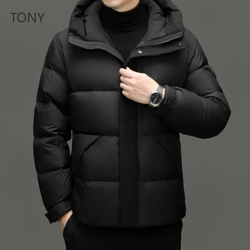 Hooded Short Down Jacket Duck Padding Designer Clothes Men Lightweight Padded Jackets Coats for Casual Man Sack