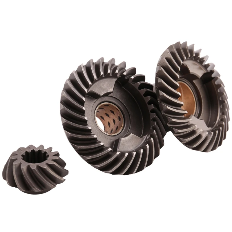 Outboard Bevel Gear Set, Adequado para Tohatsu Nissan, 4Hp 5Hp 6HP 6HP 2 4 4 4 5Hp 6HP 2 4