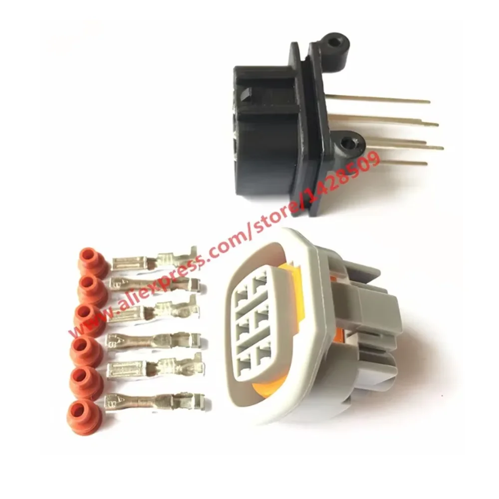 1 Set Sumitomo 6 Pin 1JZ-GTE 2JZ-GTE IAC Accelerator Throttle Pedal Connector 6189-0029 For Toyota Suzuki ECU ICM Ignitor