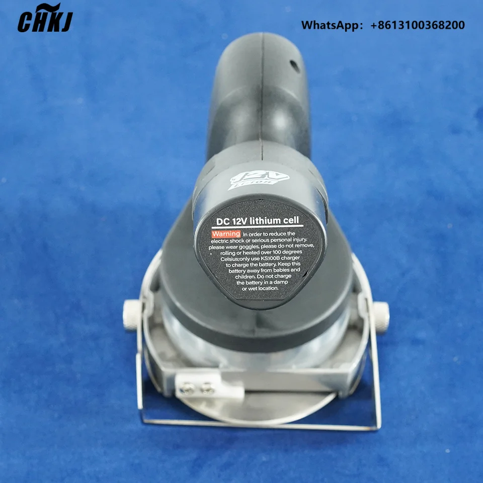 CHKJ KS100E Wireless Electric Shawarma Knife, 0.5~8mm Ultra-Thin Slicing, Gyros Kebab Slicer