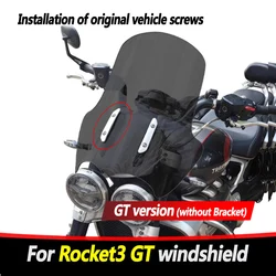For Triumph Rocket3 GT version Motorcycle Windshield Modification Rocket3 R version Windshield High quality Front Windshield