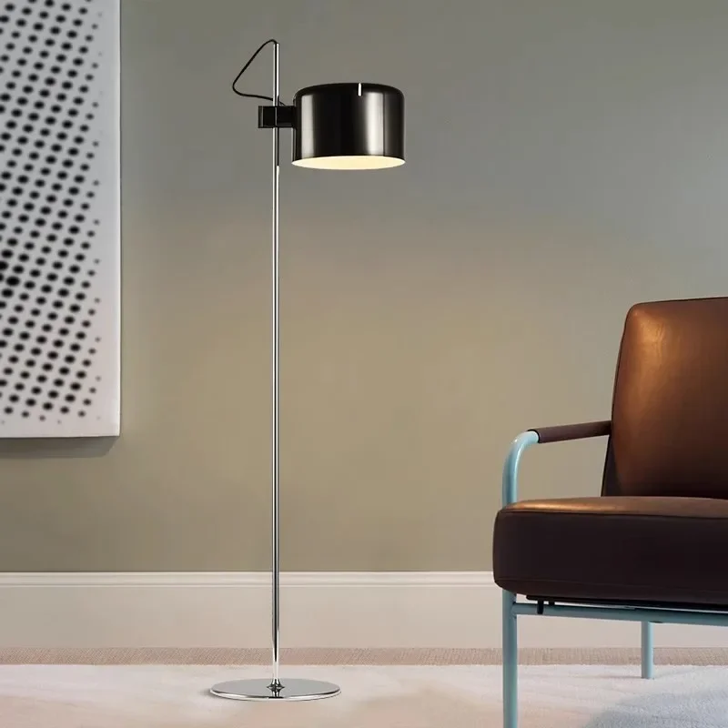 GHJUYIOL Italian designer model room floor lamp with simple lifting and modern living room, bedroom, bedside study, reading floo