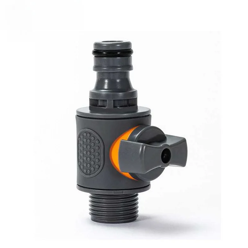 Water Tap Irrigation Car Wash Water Gun Fitting 16/20/32mm Garden Hose Quick Connector 1/2 3/4 1 Inch Pipe Stopwash Coupler