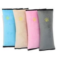 Universal Kid Car Pillows Adjustable Plush Cover Baby Sleeping Pillow Head Protector Auto Safety Seat Belt Shoulder Cushion