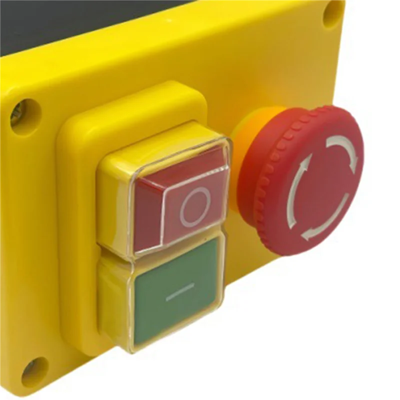 PHFU-3X KJD17D 250V 16A interruptor de botón electromagnético interruptores de parada de emergencia para herramientas eléctricas y máquinas herramienta