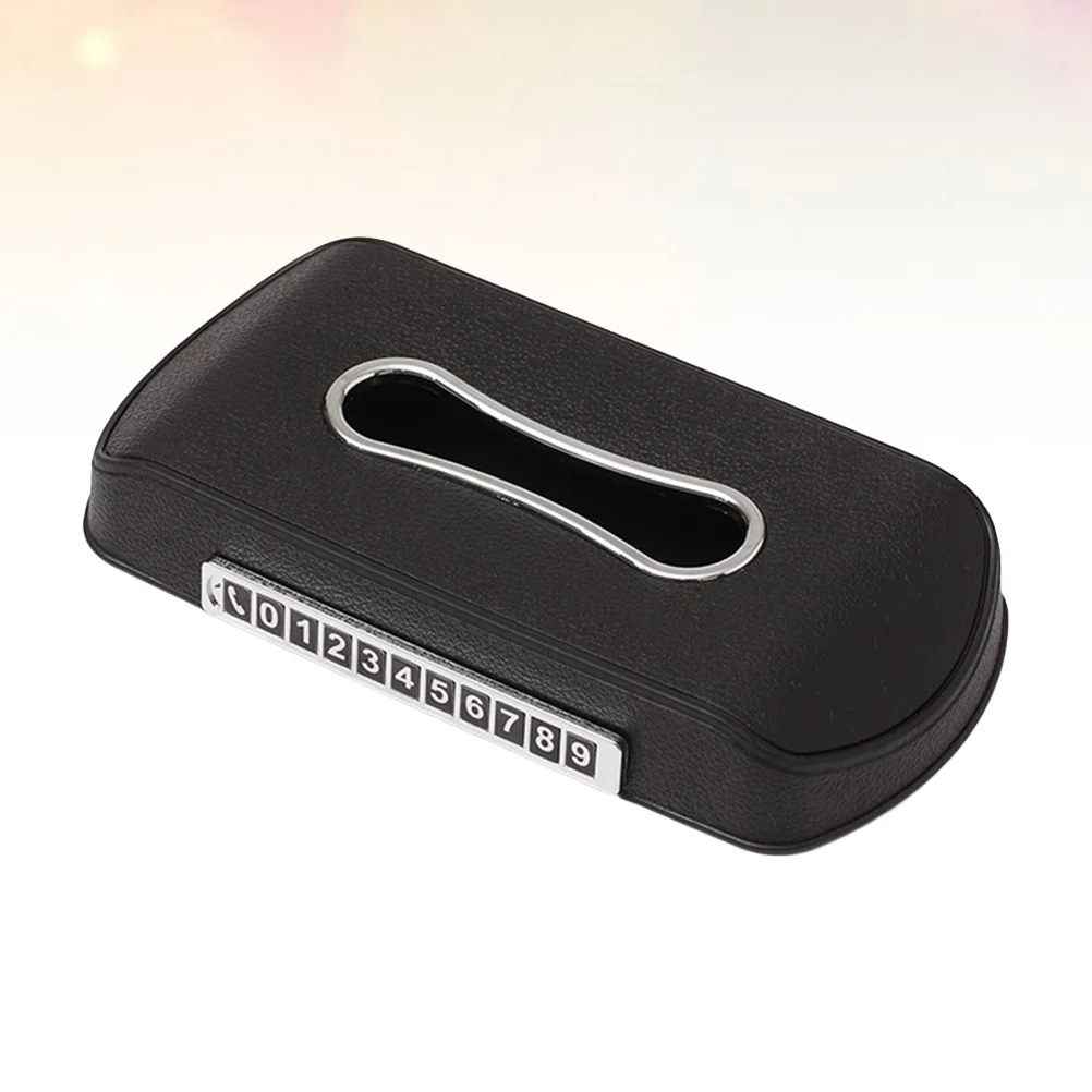 

Creative Car Tissue Box Plastic Napkin Case For Auto Home Office Hotel Use Foldable Non Blocking Vision Paper Box For