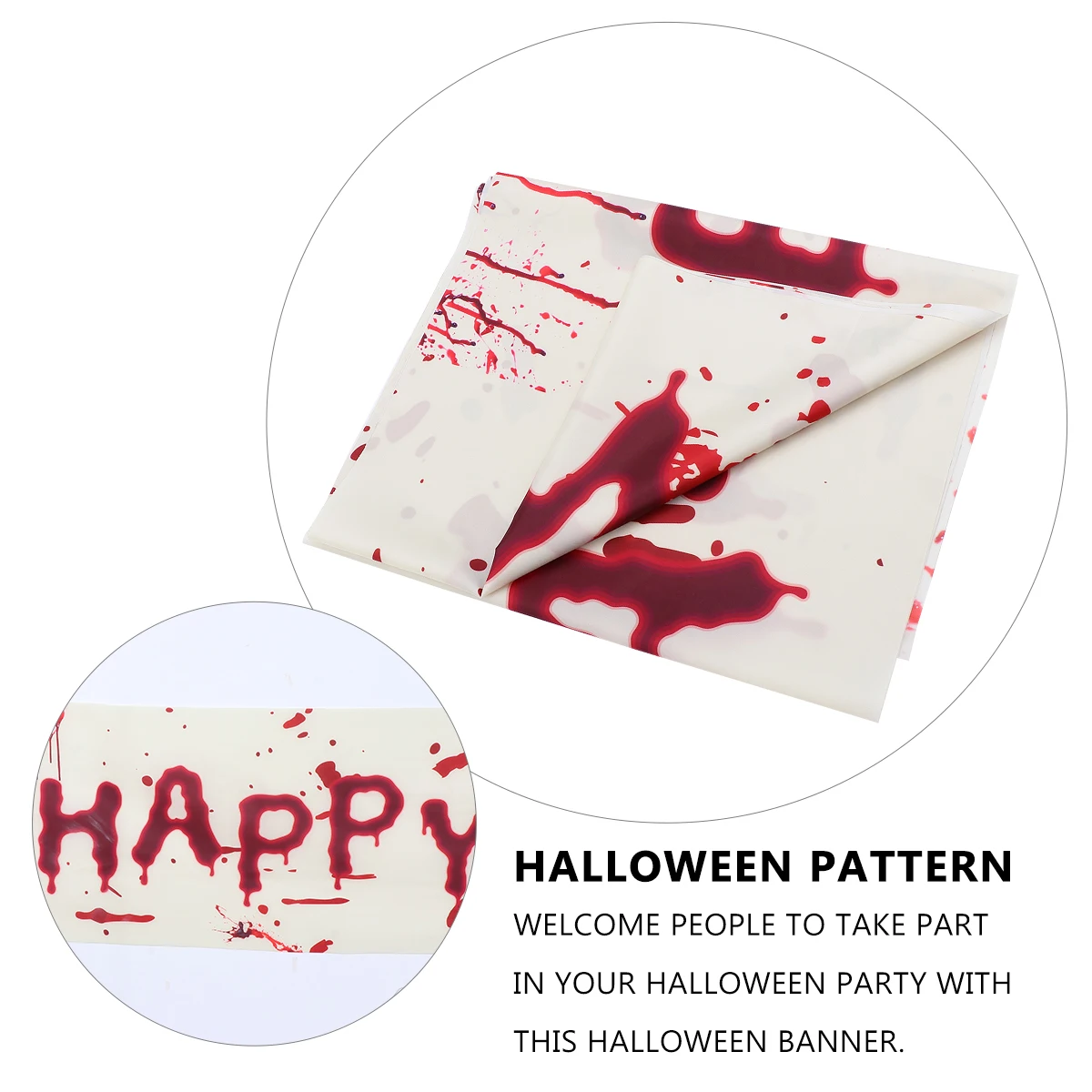

Party Decoration Flag Banner Halloween Bunting Indoor Banners Hanging Garland Decorations Small