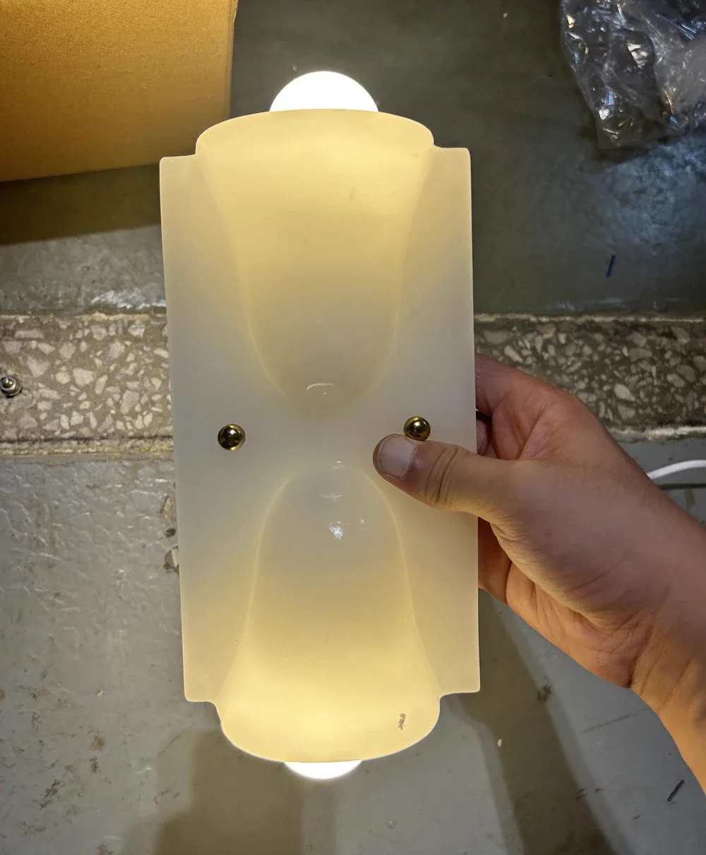 LED Single-head Wall Light Green Retro Living Room Wall Color Bedroom Bedside Lamp