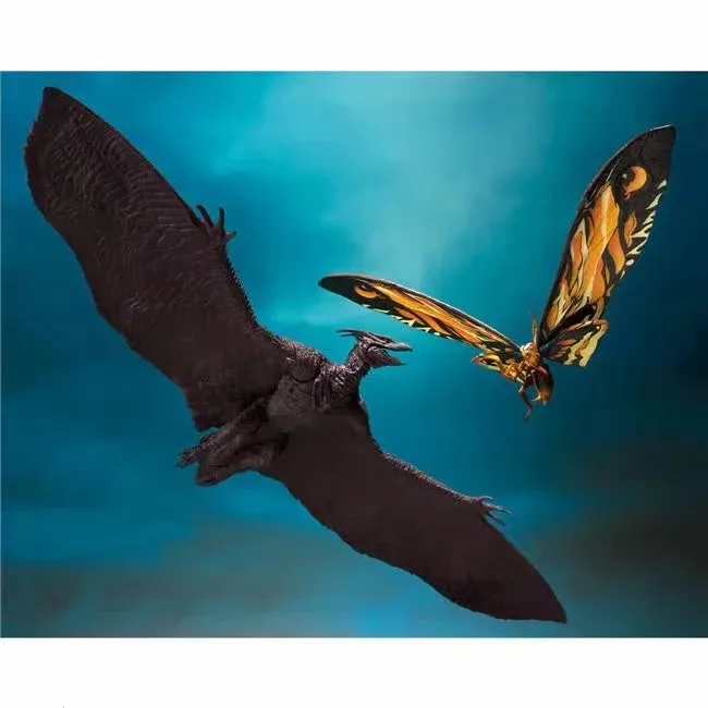 NECA 2019 versión de película Godzilla Mothra Rodan figura de acción articulada de PVC regalo para niños 17cm