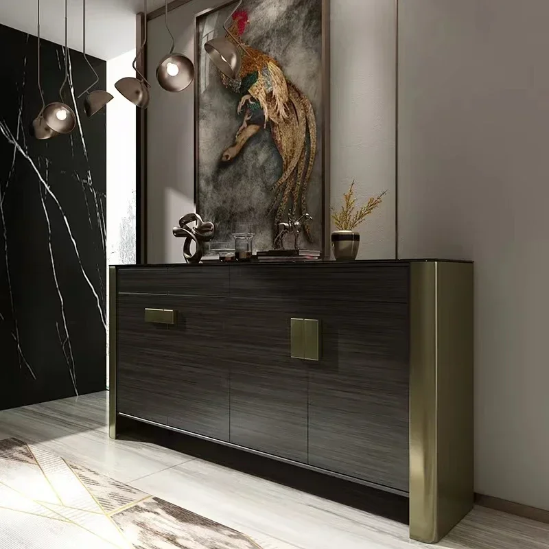 Entrance Foyer Partition Home Doorway Large Capacity Decorative Locker Multifunctional