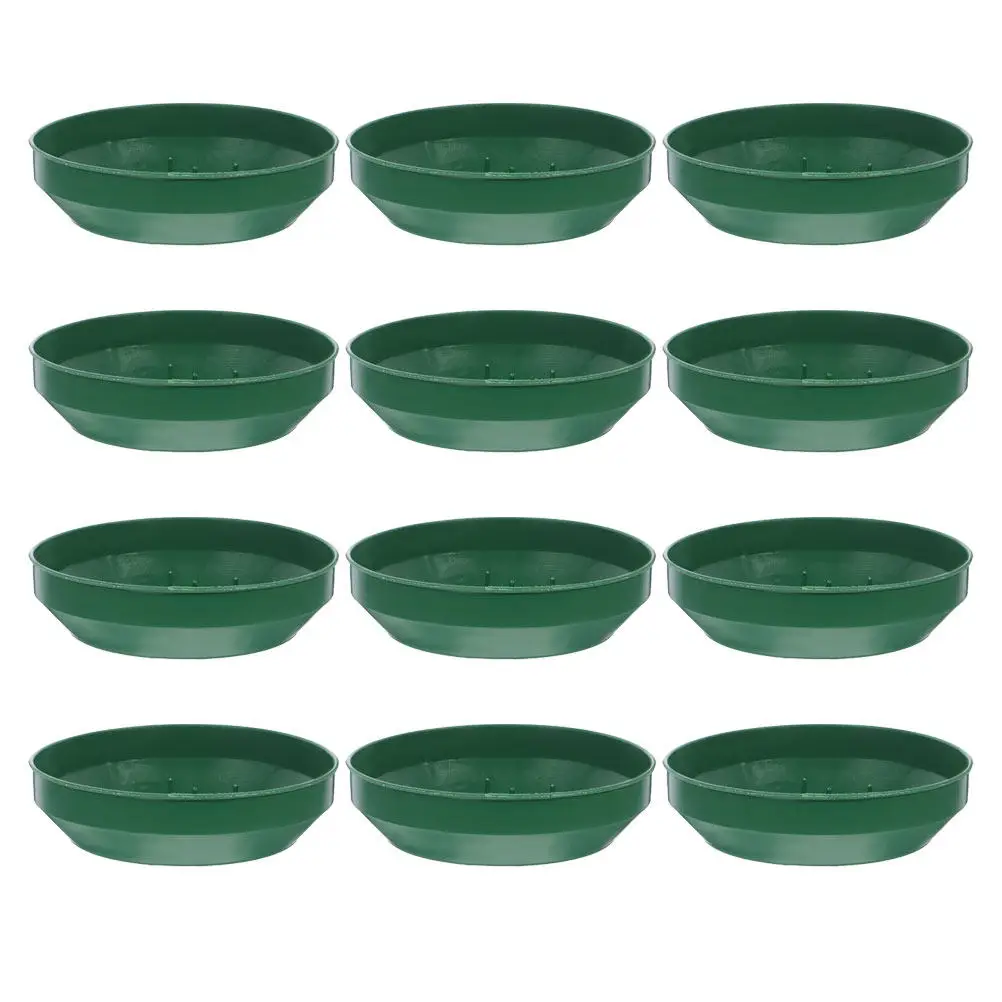 Lot de 12 coupelles rondes en plastique pour arrangements floraux, support en mousse pour centre de table floral DIY, mariage et fête