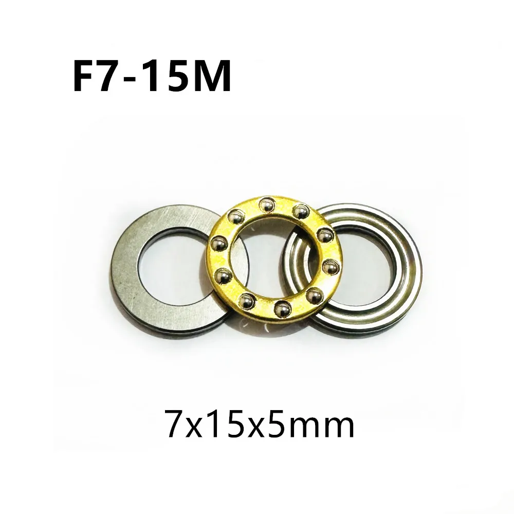 

F7-15M 7x15x5mm Axial Ball Thrust Bearing Surface Plane Hrust Ball Bearings High Quality