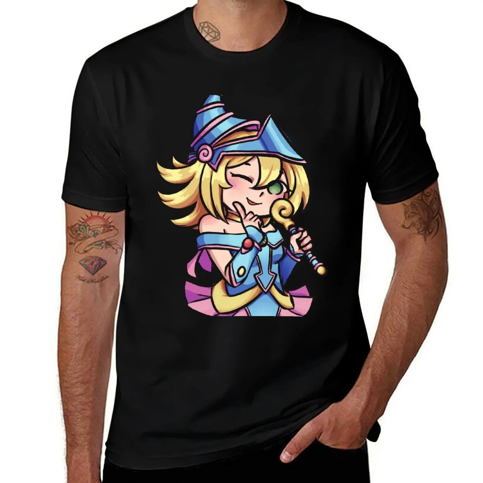 

Dark magician girl T-Shirt Festive Simple T-Shirt